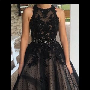 Black prom dress